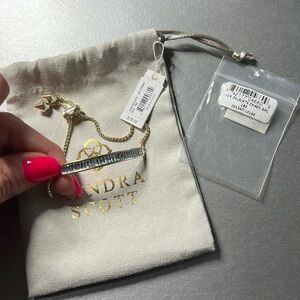 Kendra Scott Jack Delicate gold chain bracelet